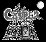 Casper title screen for GameBoy